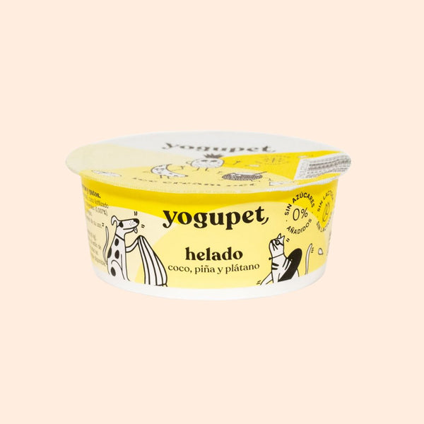 Yogupet Glace au Yaourt Coco, Ananas & Banane , chien et chat