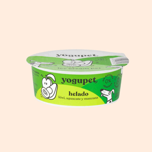 Yogupet Green Ice – Glace au yaourt kiwi pomme pour chien et chat