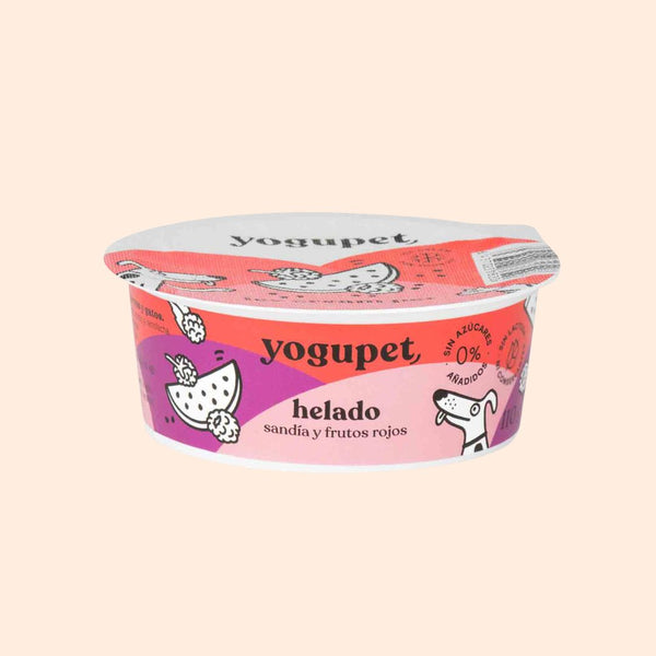 Yogupet Glace au Yaourt Pastèque, Framboise & Mûre