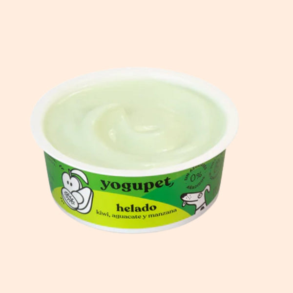 Yogupet Green Ice – Glace au yaourt kiwi pomme pour chien et chat