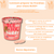 GLACES - Pot de glace pour chien Buddy à la noix de coco et à la fraise, 66 g