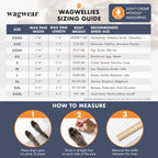 Guide des tailles avec méthode de mesure de la patte