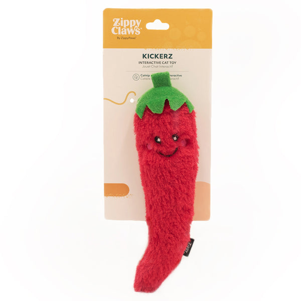 Peluche kicker piment avec catnip pour chat – Kickerz – ZippyClaws – photo 3