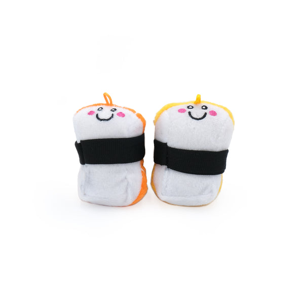 Lot de 2 sushis en peluche avec catnip pour chat – NomNomz – ZippyClaws