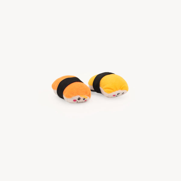 Lot de 2 sushis en peluche avec catnip pour chat – NomNomz – ZippyClaws – photo 4