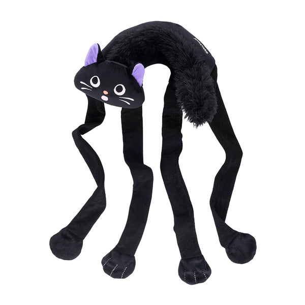 Peluche pour chien chat noir d'Halloween – ecoZippy – ZippyPaws – photo 2