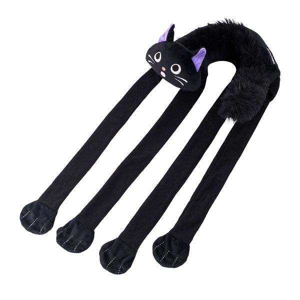Peluche pour chien chat noir d'Halloween – ecoZippy – ZippyPaws – photo 4
