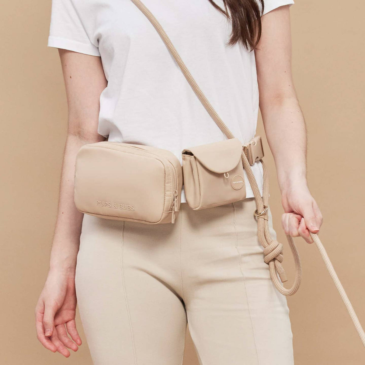 Sac banane de promenade pour chien Essentials – Pups & Bubs