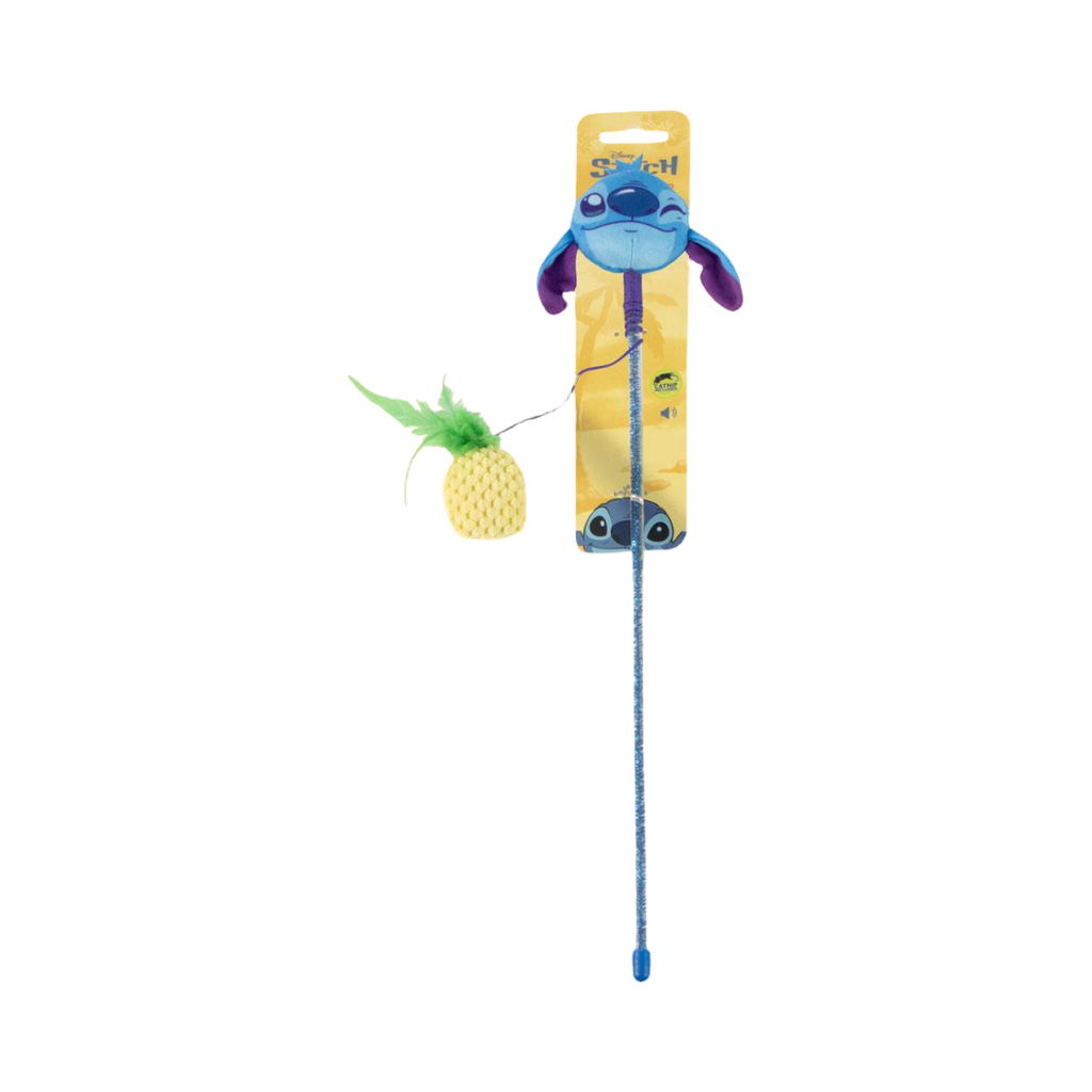Baguette Stitch sur carton avec ananas pendu à la ficelle