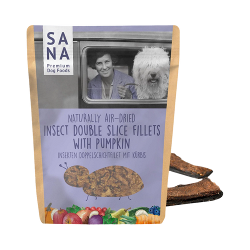 Sachet SANA Insect Double Slice Fillets au potiron