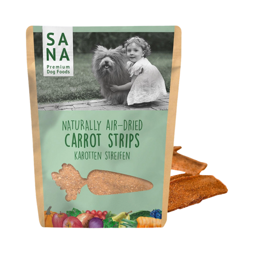 Sachet SANA Carrot Strips vert sauge