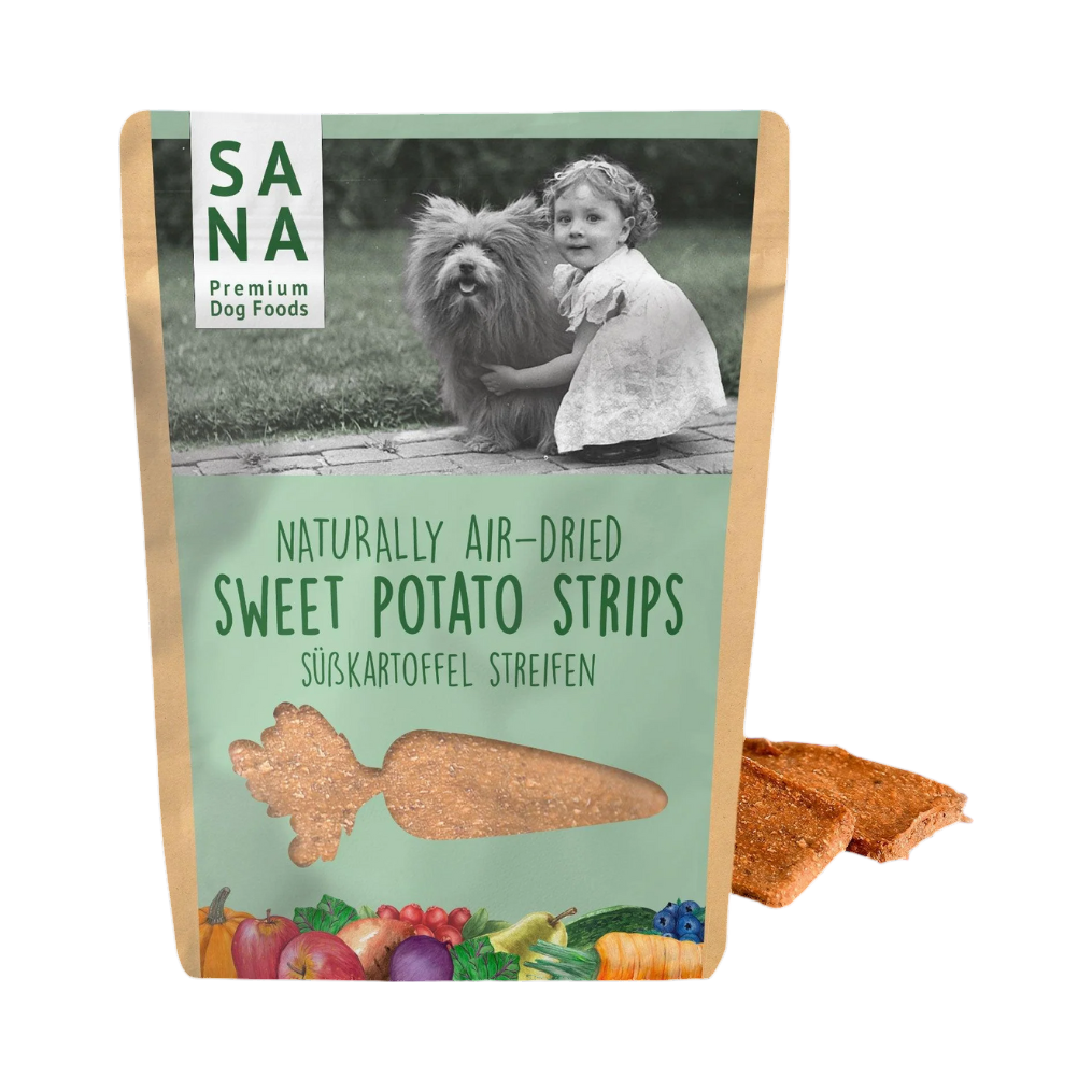 Sachet SANA Sweet Potato Strips vert sauge