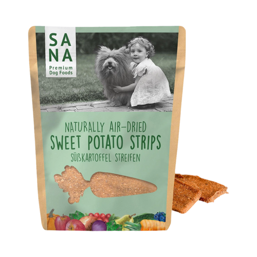 Sachet SANA Sweet Potato Strips vert sauge