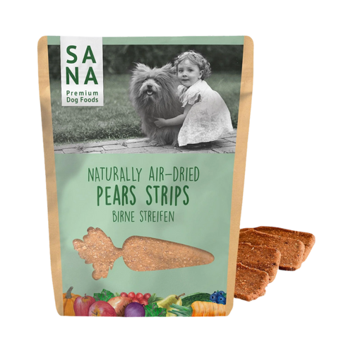 Sachet SANA Pears Strips vert sauge