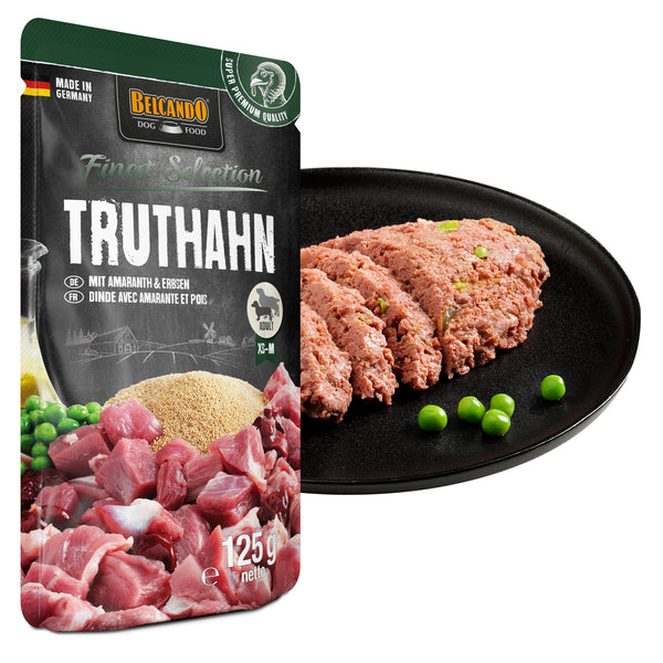 Pâtée pour chien dinde, amarante & pois – Belcando – photo 3