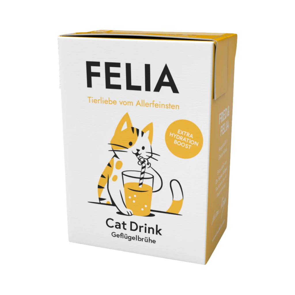 Brique blanche et jaune FELIA, chat roux dessiné avec paille