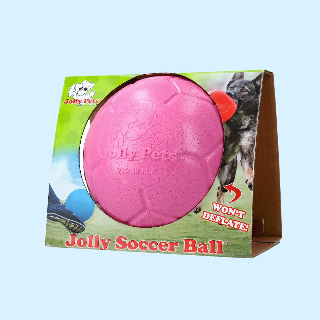 Ballon de football pour chien Jolly Soccer Ball – 20 cm – Jolly Pets