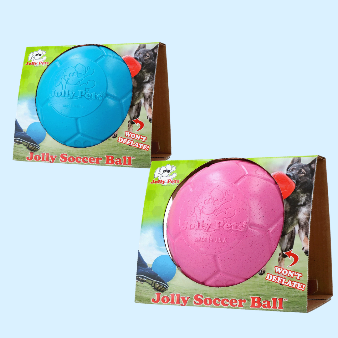 Ballon de football pour chien Jolly Soccer Ball – 20 cm – Jolly Pets