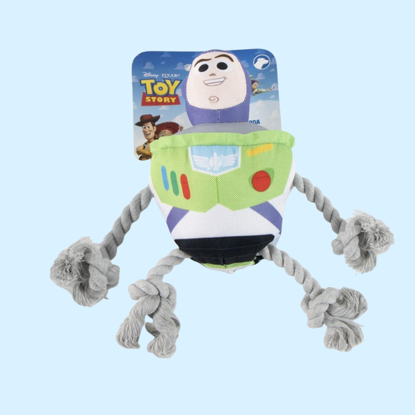 Peluche Buzz l'Éclair en Corde pour Chien – Toy Story Disney Pixar Officiel