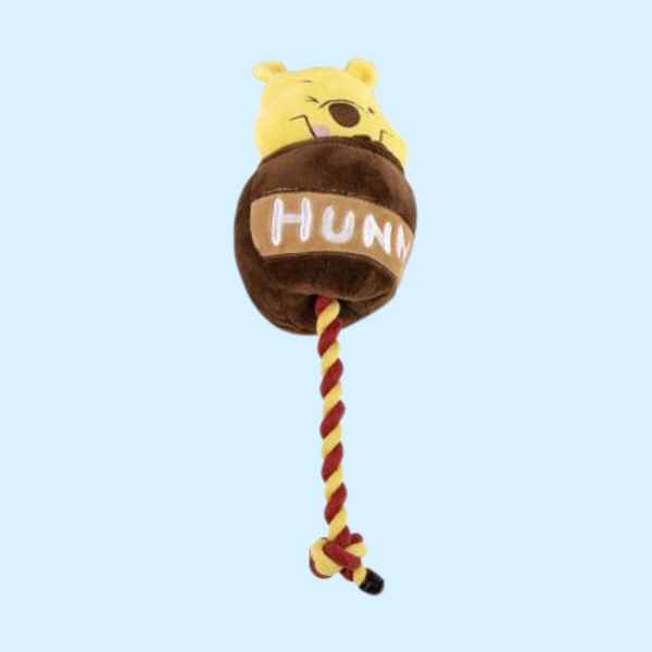 Jouet Winnie l'Ourson avec Corde Dentaire pour Chien – Disney Officiel