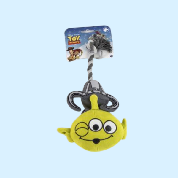 Jouet Corde pour Chien Inspiré des Martiens de Toy Story – Produit Officiel Disney Pixar