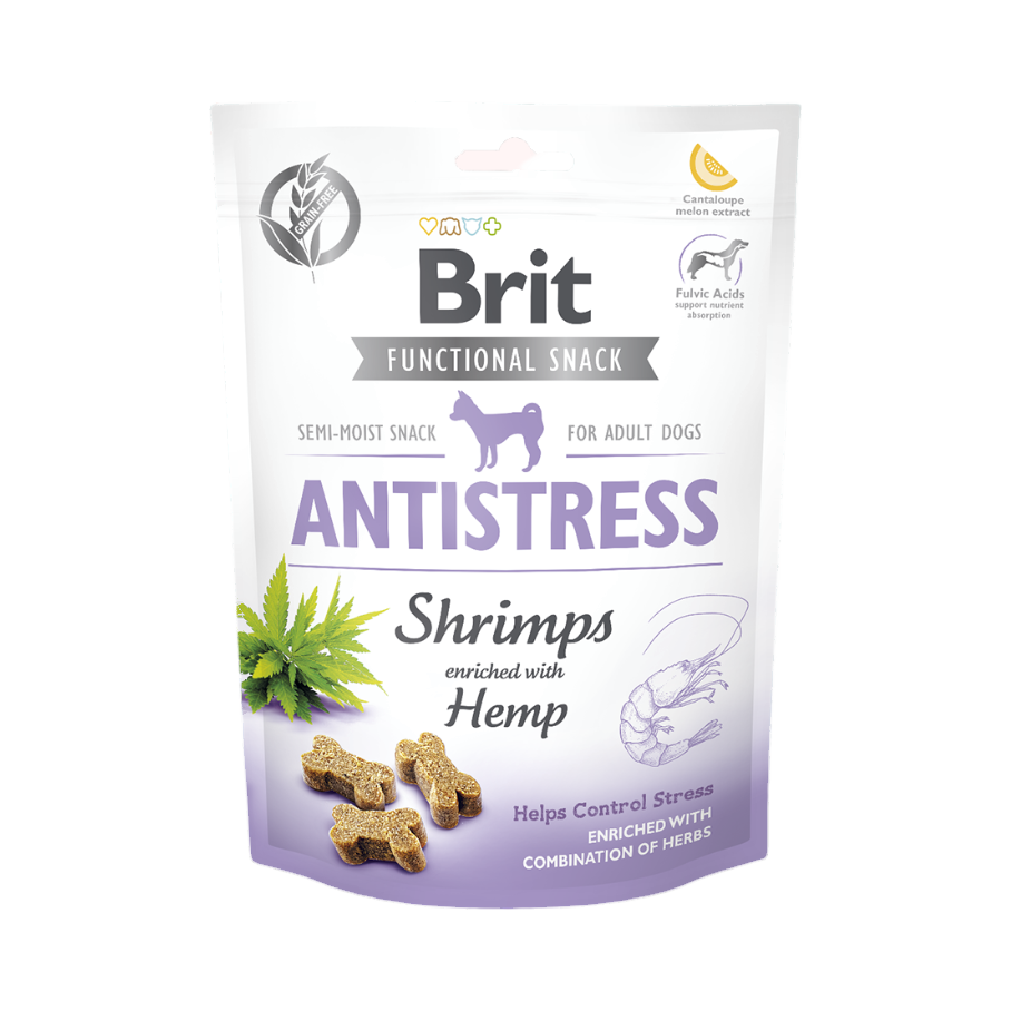 Sachet blanc et violet Brit Functional Snack Antistress