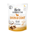 Sachet blanc et doré Brit Functional Snack Skin & Coat
