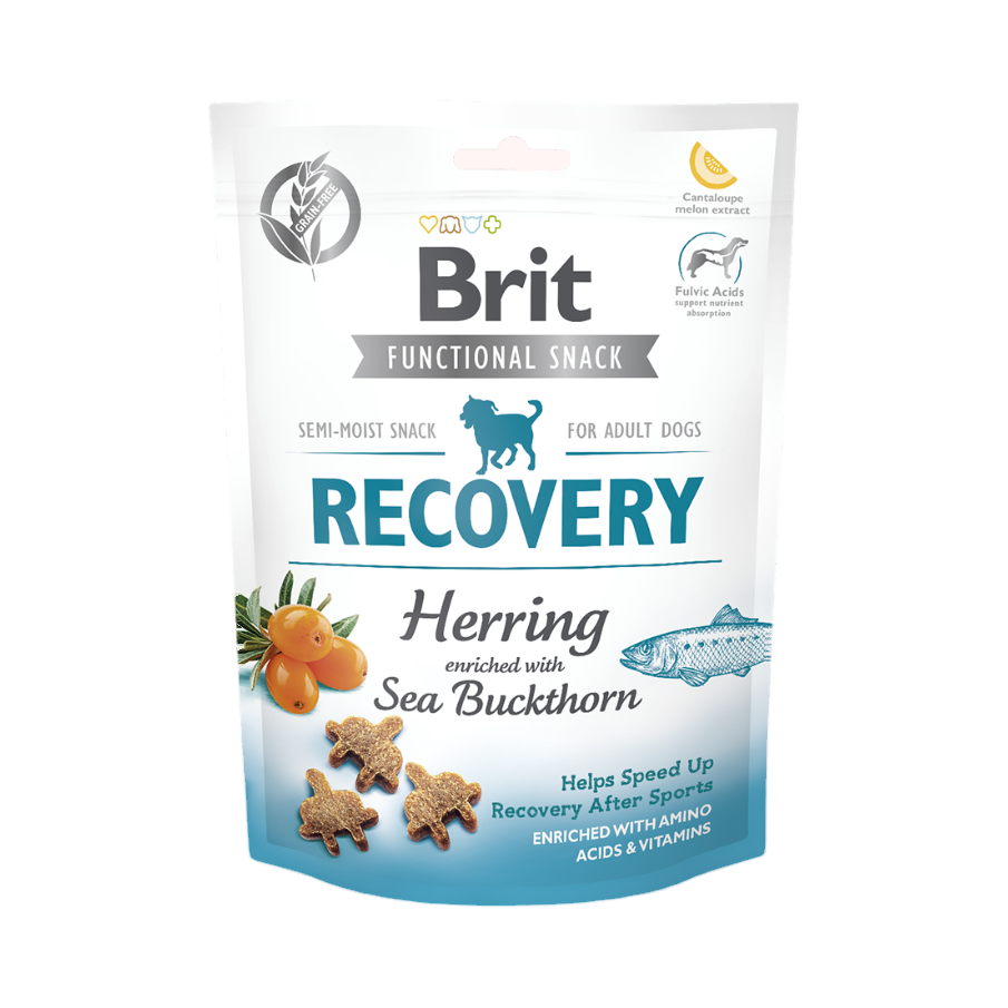 Sachet Brit Functional Snack Recovery hareng et argousier