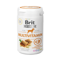 Pot blanc à étiquette orange Multivitamin, bouchées illustrées