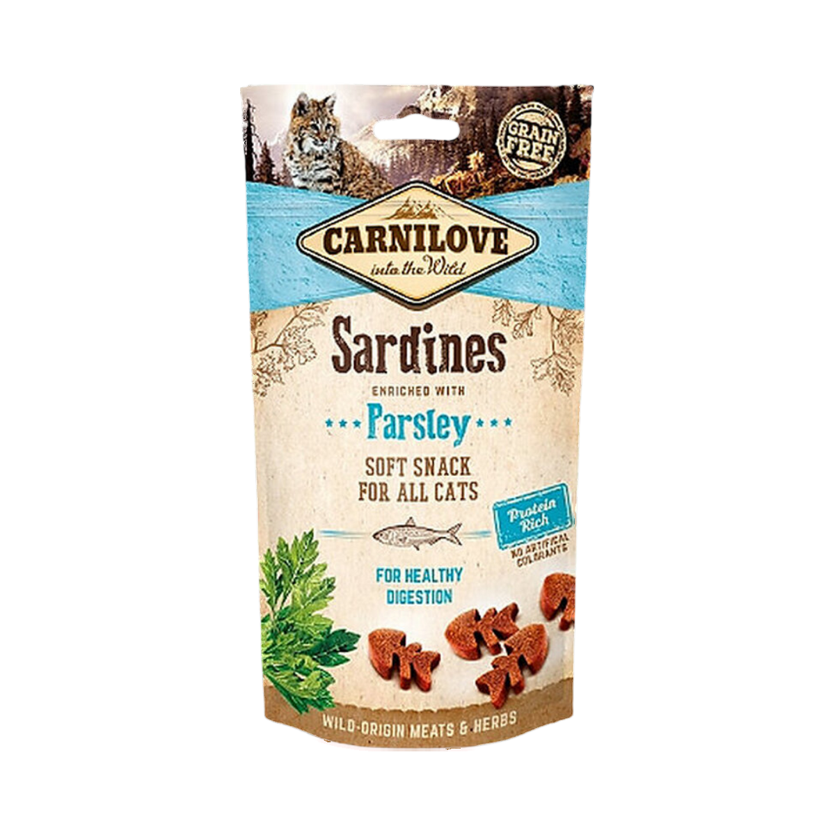 Sachet Carnilove Sardines with Parsley pour chat