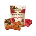 Sachet Carnilove Meat Jerky Chicken & Wild Boar avec bâtonnets