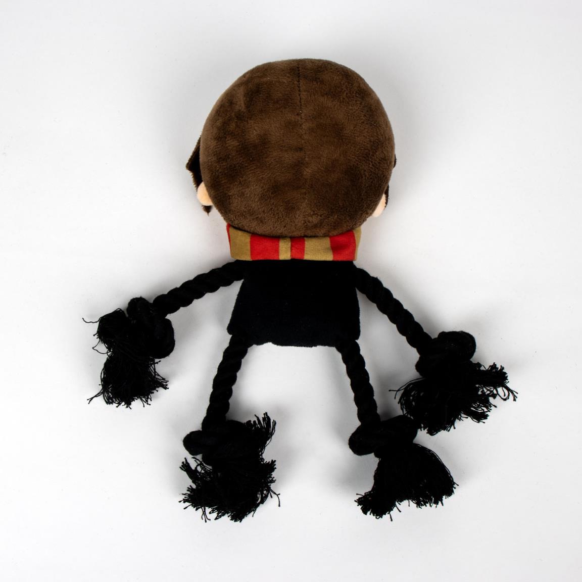 Dos de la peluche Harry Potter Cerdá avec son écharpe et ses cordes