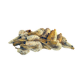Tas de crevettes entières séchées