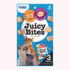 Juicy Bites pour chat pétoncle & crabe – Inaba – 3 × 11,3 g