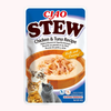 Plat mijoté pour chat poulet & thon CIAO Stew – Inaba – 40 g