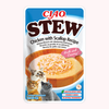 Plat mijoté pour chat poulet & Saint-Jacques CIAO Stew – Inaba – 40 g