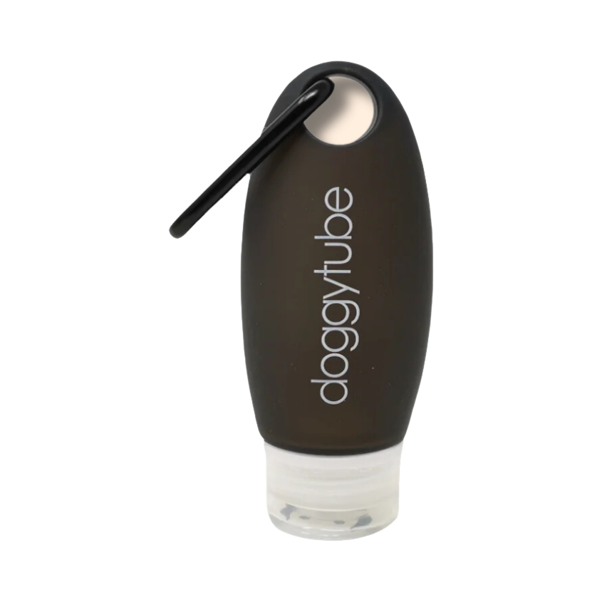 Tube noir vu de face avec son clip