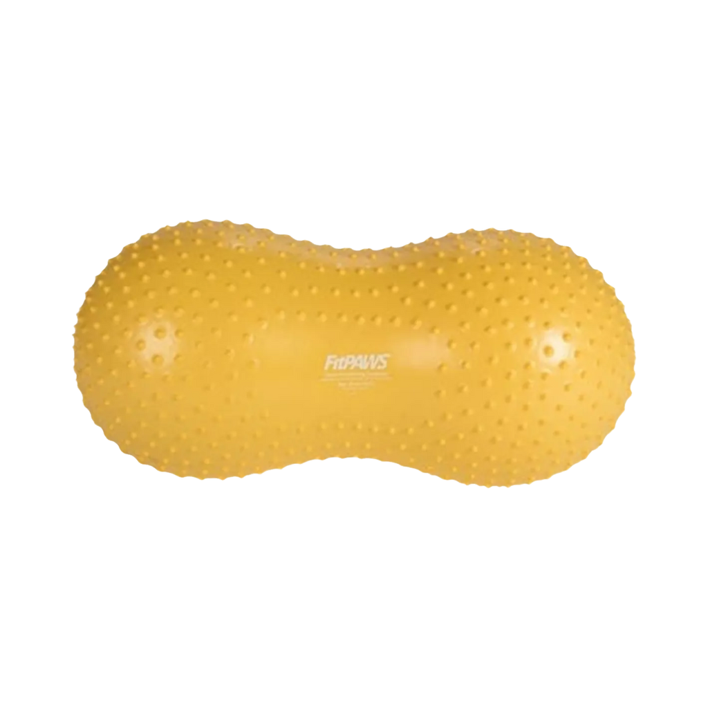 Ballon en forme de cacahuète jaune