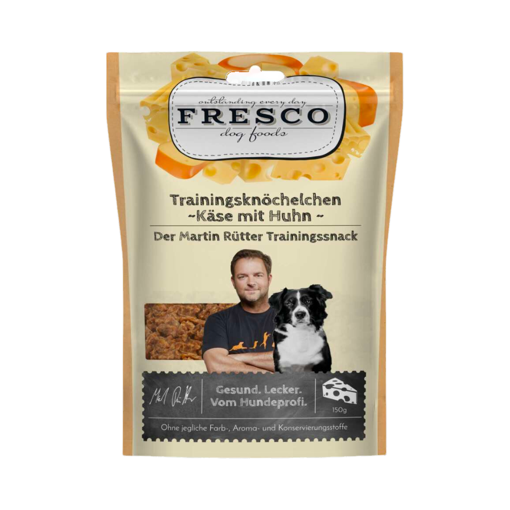 Sachet Fresco crème Käse mit Huhn avec Martin Rütter