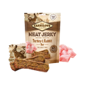 Sachet Carnilove Meat Jerky Turkey & Rabbit avec bâtonnets