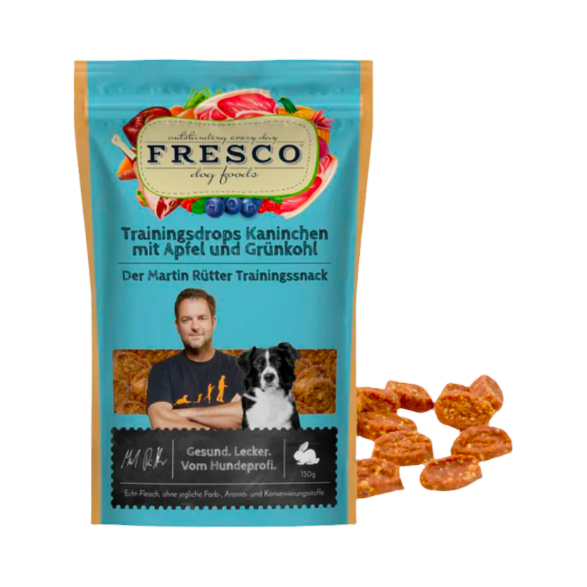 Sachet Fresco bleu turquoise Trainingsdrops Kaninchen