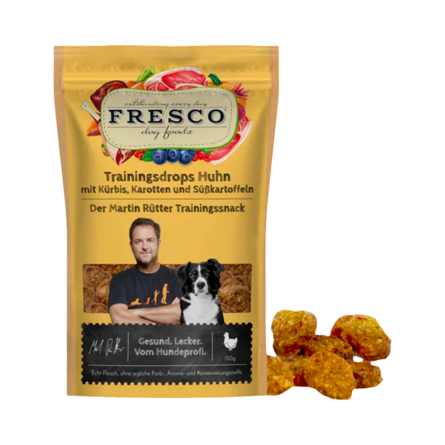 Sachet Fresco jaune Trainingsdrops avec Martin Rütter