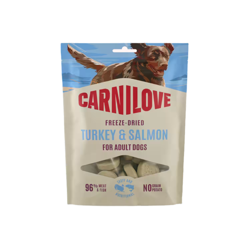 Sachet Carnilove Freeze-Dried Turkey & Salmon