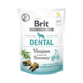 Sachet blanc et turquoise Brit Functional Snack Dental au romarin