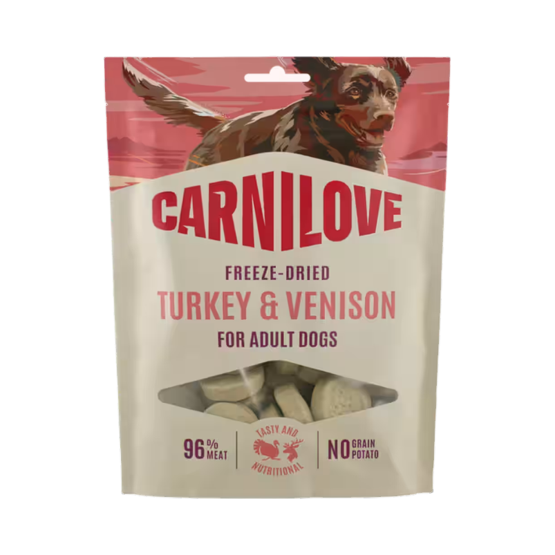 Sachet Carnilove Freeze-Dried Turkey & Venison