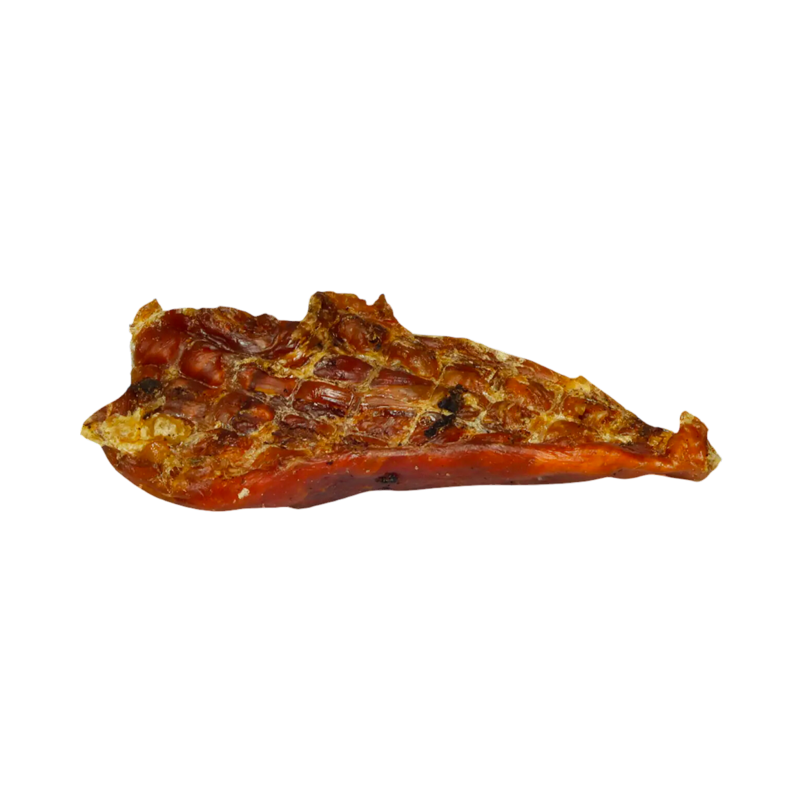 Filet de poulet séché doré, une pièce entière