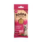 Paquet Soopa Dental Sticks Strawberry Dog-Quiri rose