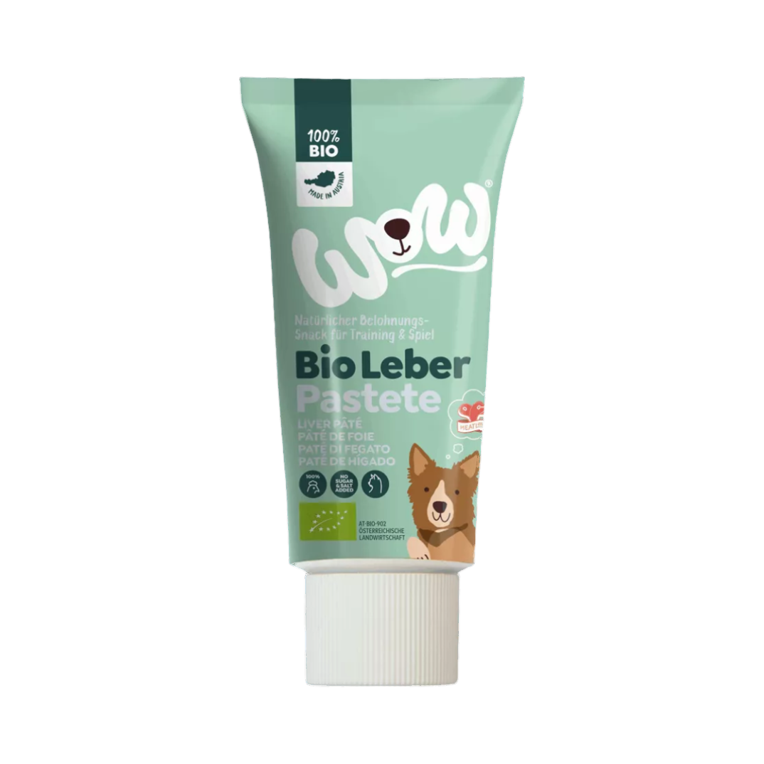 Tube vert WOW Bio Leber Pastete