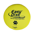 Frisbee souple pour chien Easy Disk Funsparks – disque jaune de 21,5 cm
