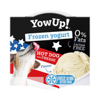 Pot de Frozen yogurt YowUp Hot Dog with Cheese à glacer